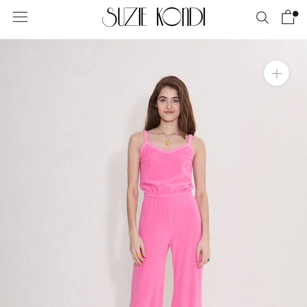 Suzi Kondi beach terry jumpsuit
